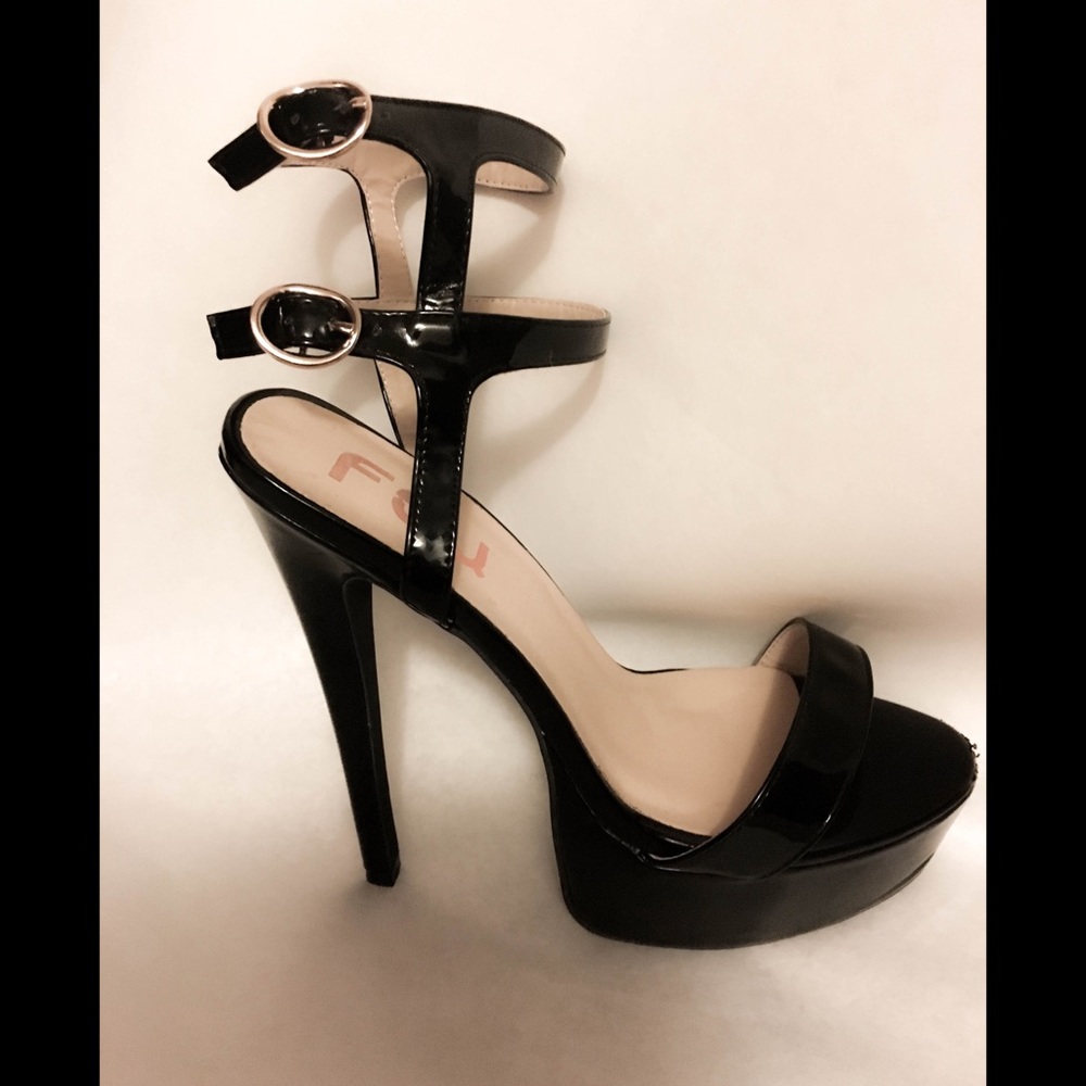 FSJ strappy 6” heels